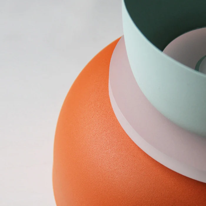 Подвесной светильник ILO D22 pink/mint ImperiumLoft