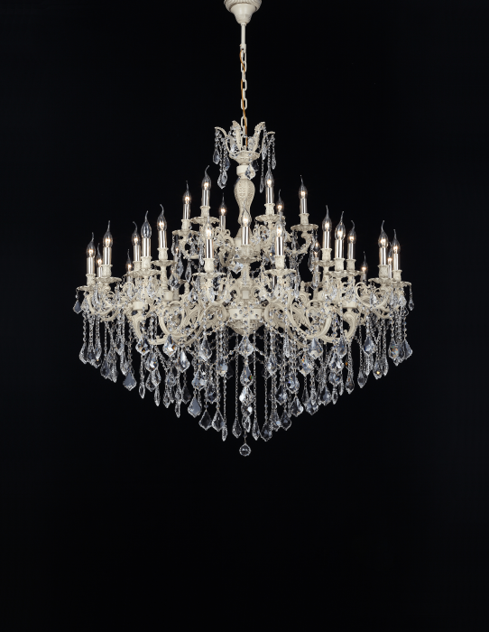 Люстра подвесная Lucia Tucci BARLETTA 122.16.8.6 cream white