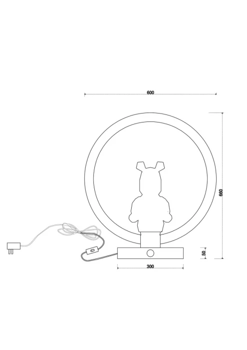 Настольная лампа Leon Sophie LE1077/1T GD/BL