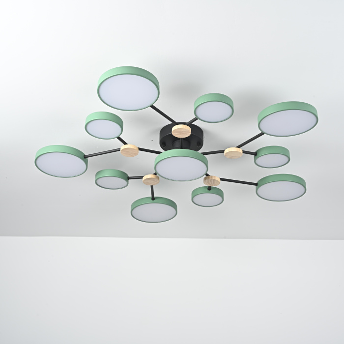 Потолочная люстра GAMMA D102 Green ImperiumLoft