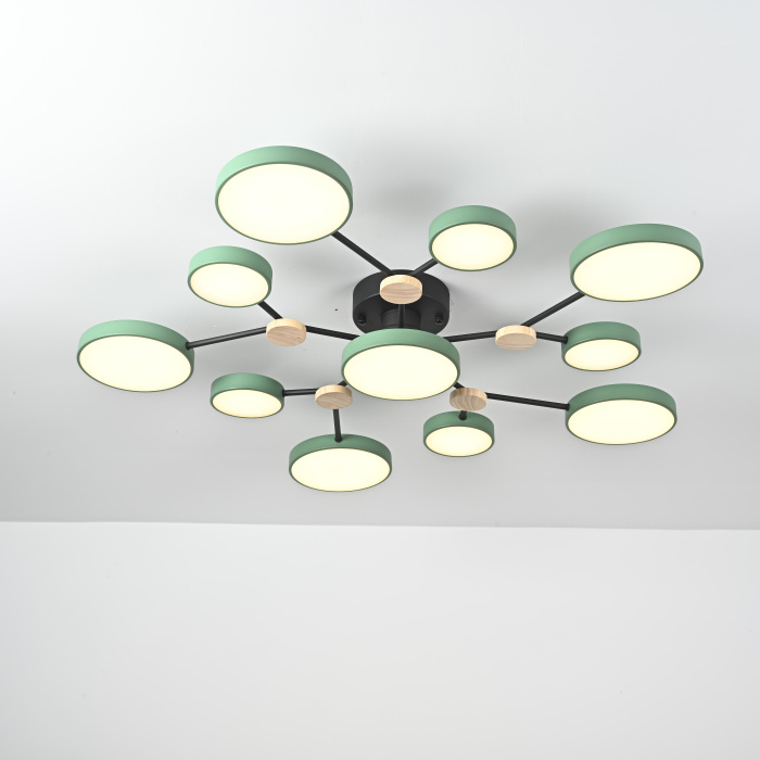 Потолочная люстра GAMMA D102 Green ImperiumLoft