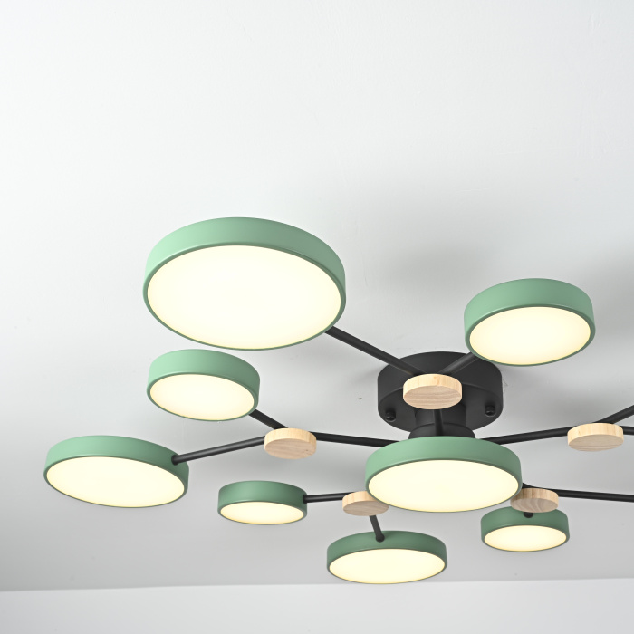 Потолочная люстра GAMMA D102 Green ImperiumLoft