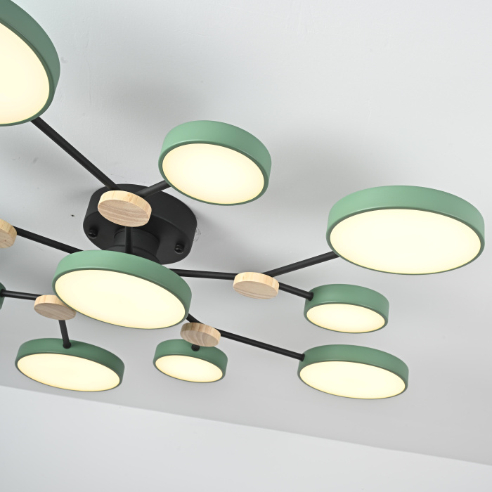 Потолочная люстра GAMMA D102 Green ImperiumLoft