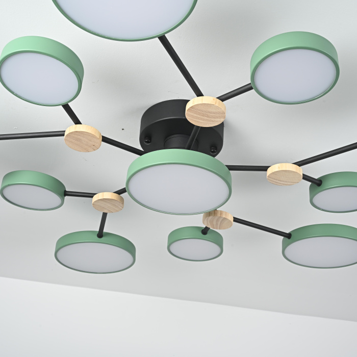 Потолочная люстра GAMMA D102 Green ImperiumLoft