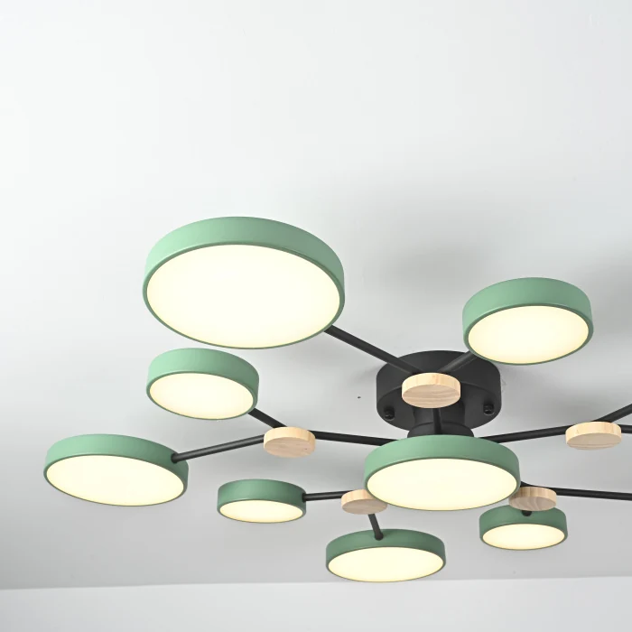 Потолочная люстра GAMMA D102 Green ImperiumLoft