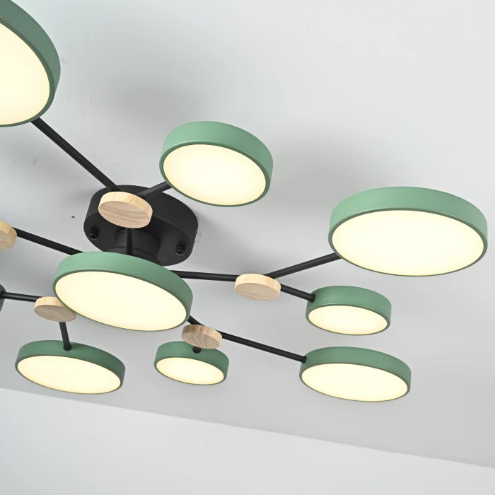 Потолочная люстра GAMMA D102 Green ImperiumLoft