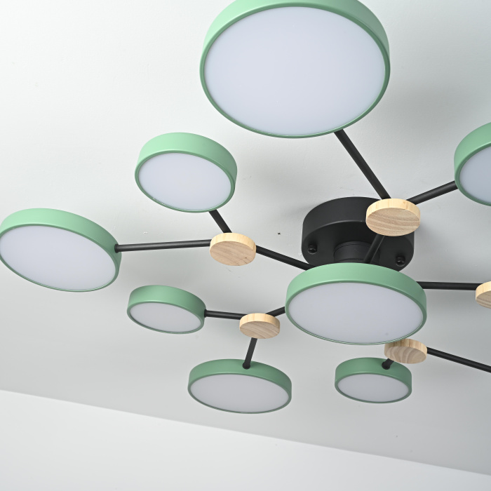Потолочная люстра GAMMA D102 Green ImperiumLoft