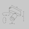 Трековый светильник Maytoni Focus LED TR103-1-5W4K-M-W