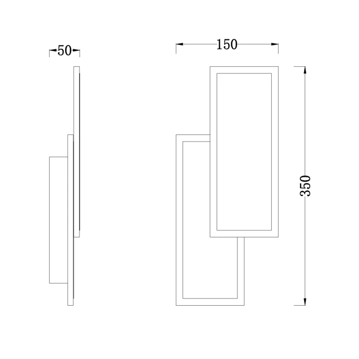 Настенный светильник TANDEM ESCADA 10216/2LED