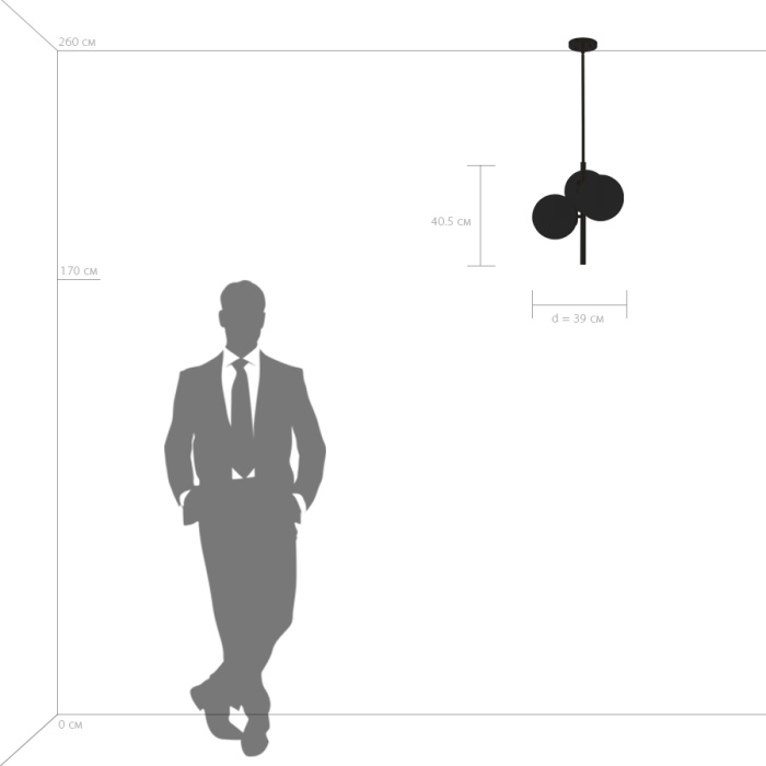 Подвесная люстра CROCO LIGHTSTAR 815031