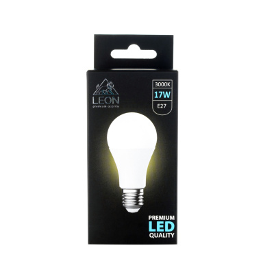 Светодиодная лампа Leon LE-A60-17W-3000K-E27