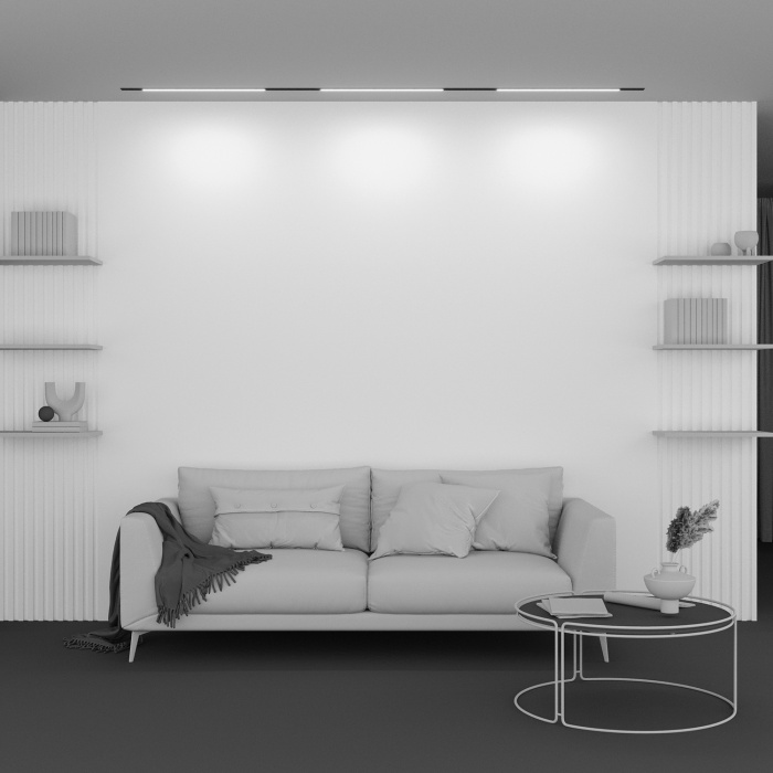 Трековый светильник Maytoni Basis TR030-2-24W2.7K-B