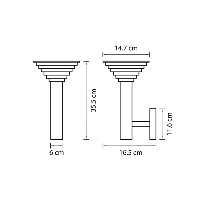 Светильник настенный Piatto LIGHTSTAR 379637