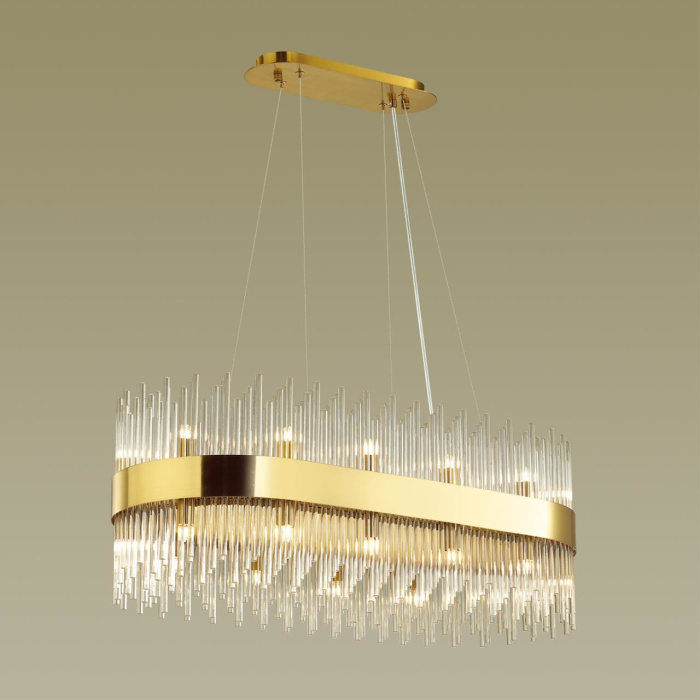 4722/24 HALL ODL22 000 бронзовый/стекло/прозрачный Люстра G9 24*33W 220V FOCCO