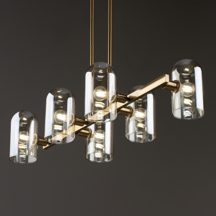 Люстра на штанге Freya Firefly FR5427PL-06BS