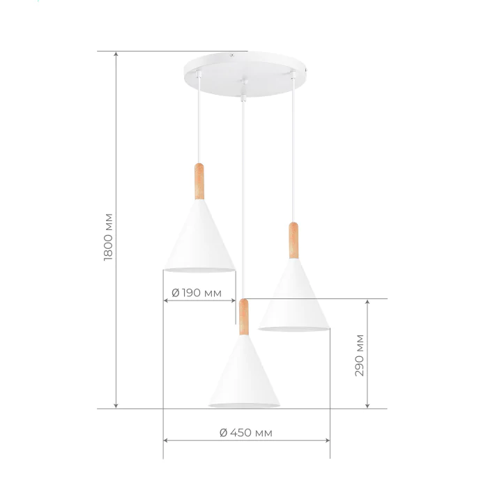 Подвесной светильник evoluce ARKET SLE1255-513-03