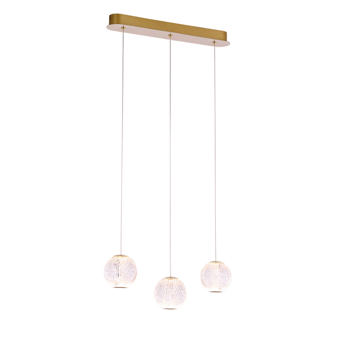 Подвесной светильник Delight Collection Elliot Diamante MD20001012-3B gold