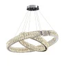 Подвесная люстра Delight Collection D8010 D8010P/2R/D800+600 silver
