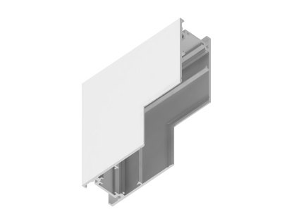 Коннектор угловой внутренний для накладного шинопровода Magnetic Ambrella light GL3377