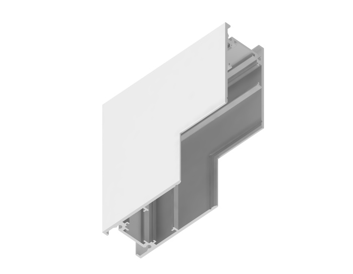 Коннектор угловой внутренний для накладного шинопровода Magnetic Ambrella light GL3377