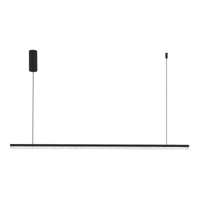 Светильник подвесной ST-Luce черный/прозрачный LED 1*32W 4000K SL1018.423.01