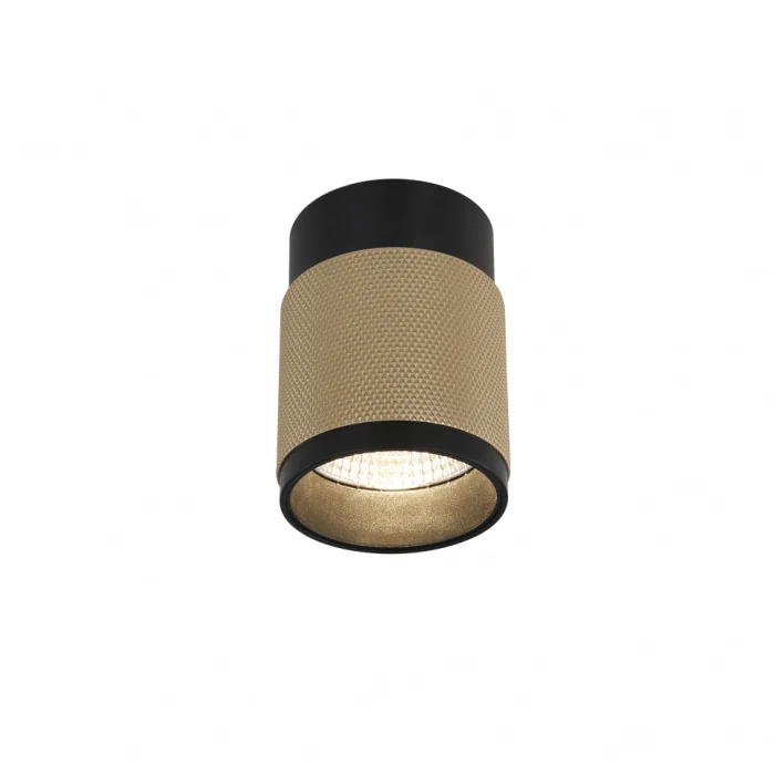 Светильник накладной iLedex Delta 1955-10W-3000K-36 BK+BR