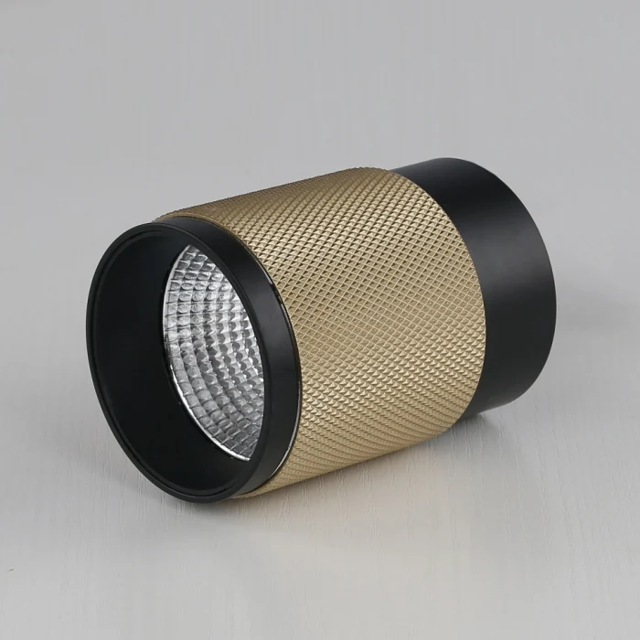 Светильник накладной iLedex Delta 1955-10W-3000K-36 BK+BR