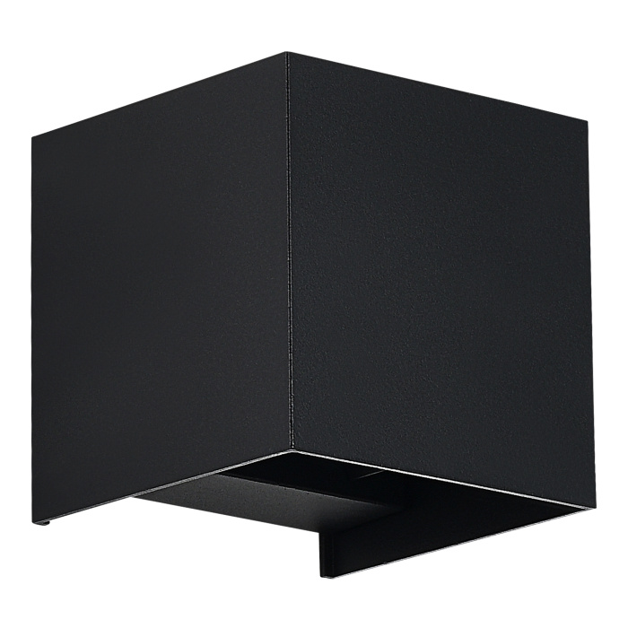 Светильник уличный настенный ST-Luce черный/черный LED 1*10W 2700K SL9513.401.01