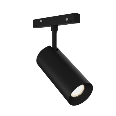 Трековый светильник черный LED 1*18W 4000K 2100Lm Ra&gt;90 IP20 D55xH115 48V ST1365.446.18_DIM