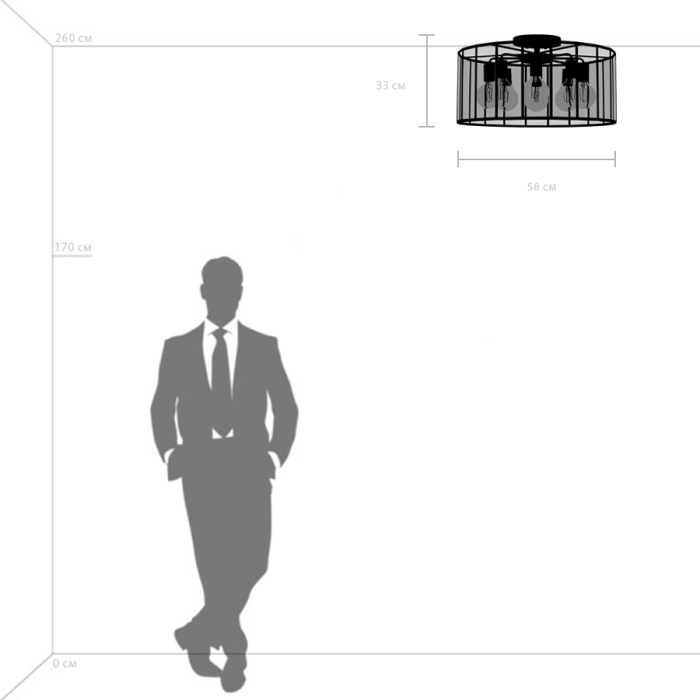 Люстра потолочная Genni Lightstar 798281