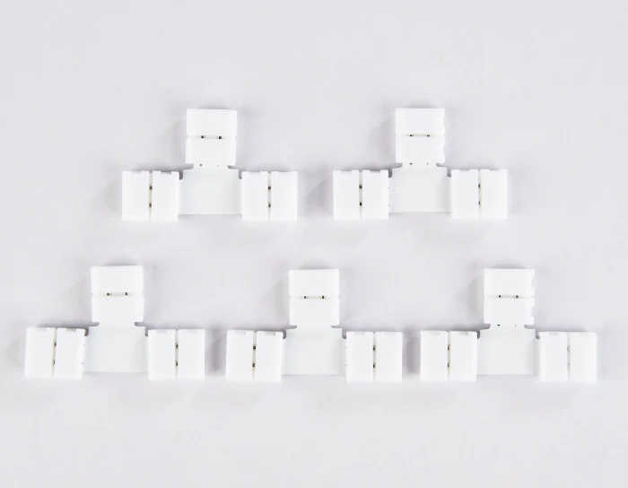 Соединитель T для светодиодной ленты 5050 12/24V (2 конт.) GS6951 (5шт) Ambrella light GS6951