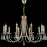 Люстра Crystal Lux VICTORIA SP10 GOLD/AMBER