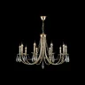 Люстра Crystal Lux VICTORIA SP10 GOLD/AMBER