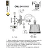 Светильник настенный Omnilux Campovaglio OML-54111-01