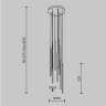 Каскадная люстра Maytoni Light stick MOD236PL-L54BS3K