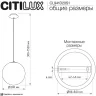 Подвесной светильник Citilux Ron CL941D20S1