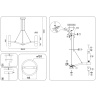 Подвесная люстра AMBRELLA light LH55104