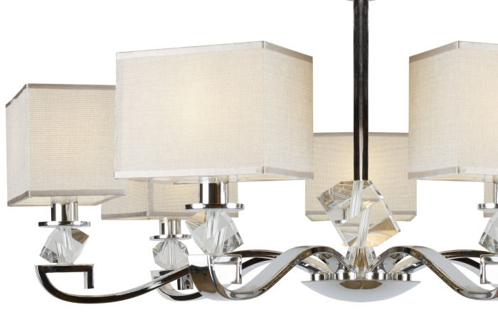 Подвесная люстра iLamp Living NC1211P-7 Хром