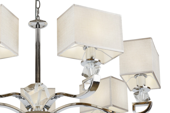 Подвесная люстра iLamp Living NC1211P-7 Хром