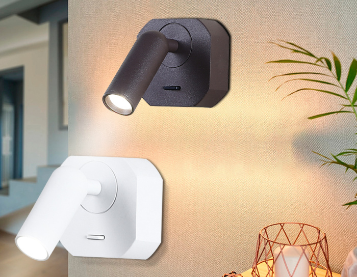 Настенный светодиодный светильник с выключателем Ambrella light FW283