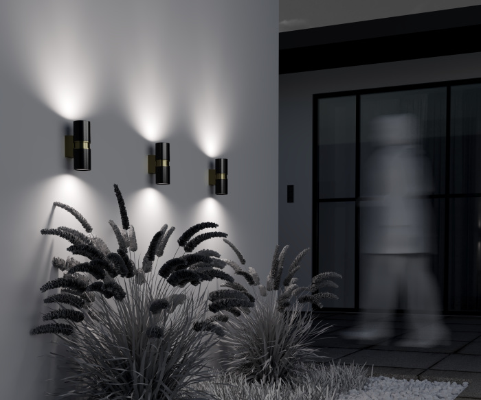 Светильник настенный Maytoni Bowery O582WL-02B