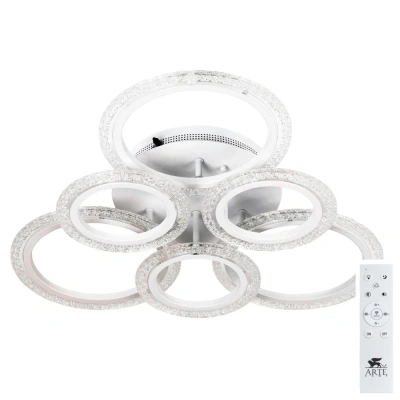 Потолочный светодиодный светильник Arte Lamp Camelia A2533PL-60WH