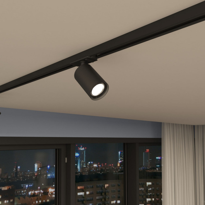 Светильник на шине Denkirs SOLID Tube DK6201-BK