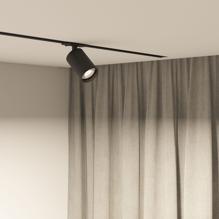 Светильник на шине Denkirs SOLID Tube DK6201-BK