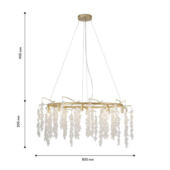 Подвесная люстра Favourite 4108-8C