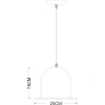 Подвесной светильник Arte Lamp Caffe A5064SP-1BN
