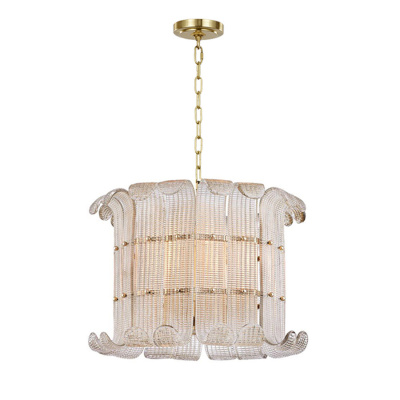 Люстра Cloyd ROLLET C4 / Ø44 см - латунь (арт.10869)