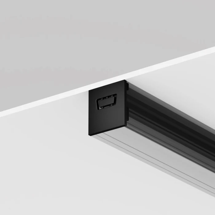 Заглушка уличная трековая система освещения Exility IP black MAYTONI O-TR002-EC