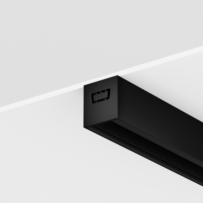 Заглушка уличная трековая система освещения Maytoni Exility ip black O-TR002-EC