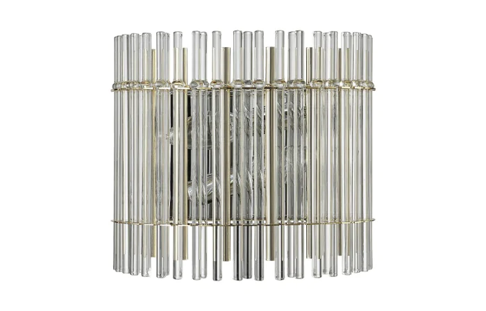 Бра Crystal Lux AURELIO AP2 GOLD+CHROME/TRANSPARENT